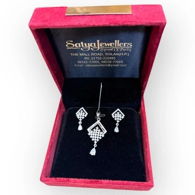 925 Sterling Silver Pendant Set | Silver Jewelry SPS72