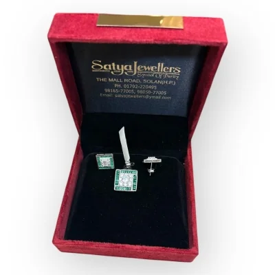 Exquisite 925 Sterling Silver Pendant Set | SPS72 - 9.860g Silver Jewelry