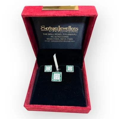 Exquisite 925 Sterling Silver Pendant Set | SPS72 - 9.860g Silver Jewelry