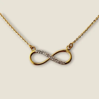 INFINITY THE PERFECT SYMBOL FOE LOVE BEAUTIFUL GOLD MANGALSUTAR | MSS423