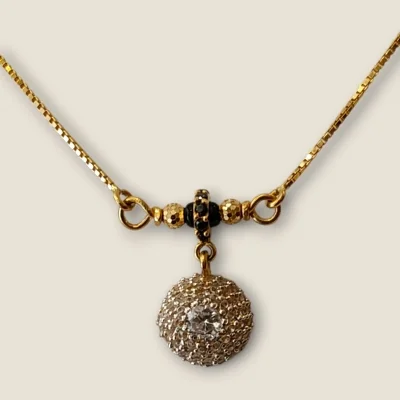 BEAUTIFUL DAILY WEAR GOLD MANGALSUTAR WITH LOVELY DESIGN | MSS428 BEAUTIFUL DAILY WEAR GOLD MANGALSUTAR WITH LOVELY DESIGN | MSS428