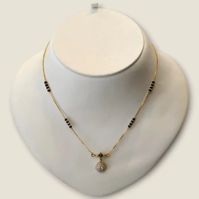 BEAUTIFUL DAILY WEAR GOLD MANGALSUTAR WITH LOVELY DESIGN | MSS428