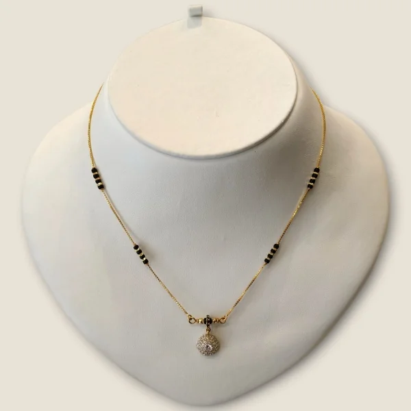 BEAUTIFUL DAILY WEAR GOLD MANGALSUTAR WITH LOVELY DESIGN | MSS428