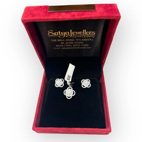 BEAUTIFUL SILVER PENDENT SET | SPS6