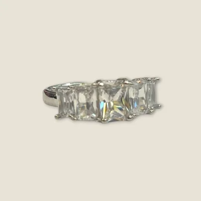 BOLD BRIGHT BEAUTIFUL SILVER RING FOR DAILY WEAR | SLR1045