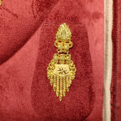 BEAUTIFUL 22CT 916 HUID HALLMARK GOLD NECKLACE WITH EARINGS | ST1174 BEAUTIFUL 22CT 916 HUID HALLMARK GOLD NECKLACE WITH EARINGS | ST1174