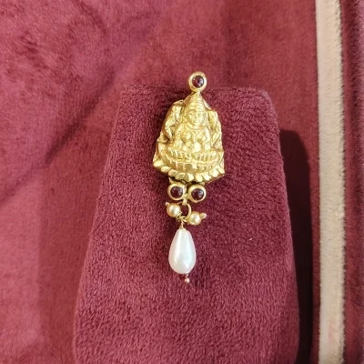 BEAUTIFUL 22CT 916 HUID HALLMARK GOLD NECKLACE WITH EARINGS IN TEMPLE ART | ST1006 BEAUTIFUL 22CT 916 HUID HALLMARK GOLD NECKLACE WITH EARINGS IN TEMPLE ART | ST1006