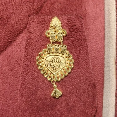 BEAUTIFUL 22CT 916 HUID HALLMAR YELLOW GOLD NECKLACE WITH EARINGS & LOVELY DESIGN | ZST68 BEAUTIFUL 22CT 916 HUID HALLMAR YELLOW GOLD NECKLACE WITH EARINGS & LOVELY DESIGN | ZST68