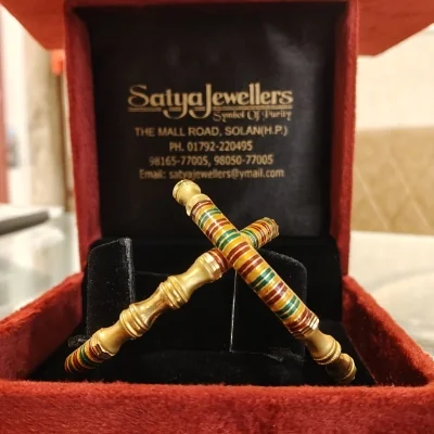 BEAUTIFUL 22CT 916 HUID HALLMARK GOLD BANGLES WITH LOVELY DESIGN | BNG6 BEAUTIFUL 22CT 916 HUID HALLMARK GOLD BANGLES WITH LOVELY DESIGN | BNG6