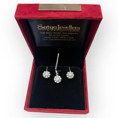 925 Sterling Silver Pendant Set | Stunning Silver Jewelry | SPS33