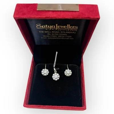 925 Sterling Silver Pendant Set | Stunning Silver Jewelry | SPS33