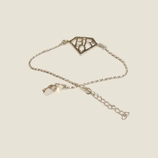 PURE LIKE SILVER, STRONG LIKE OUR BOND SILVER RAKHI | SB298
