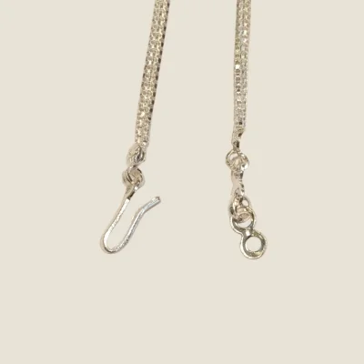 SILVER GLOW FOR FOREVER BOND WITH SILVER RAKHI | SB295