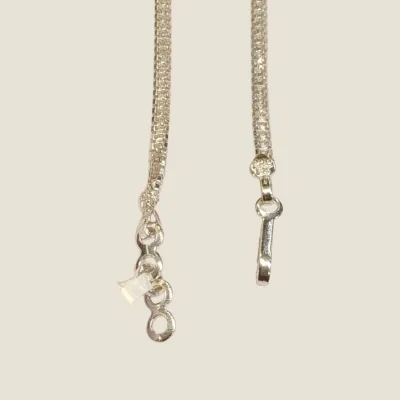 ELEGANCE IN EVERY THREAD LOVELY SILVER RAKHI | SB296