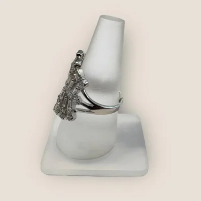 BEAUTIFUL STERLING SILVER COKTAIL RING | SLR578 BEAUTIFUL STERLING SILVER COKTAIL RING | SLR578