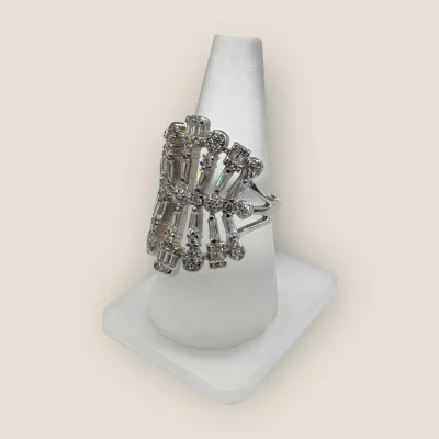 BEAUTIFUL STERLING SILVER COKTAIL RING | SLR578 BEAUTIFUL STERLING SILVER COKTAIL RING | SLR578
