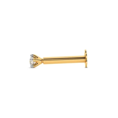 Elegant Lightweight Diamond Nosepin in Gold Elegant Lightweight Diamond Nosepin in Gold