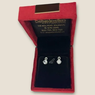 BEAUTIFUL STERLING SILVER GIRLISH PENDENT SET WITH ZIRCONS | SPS53