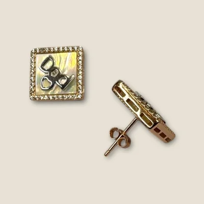 BEAUTIFUL STERLING SILVER GIRLISH EARINGS IN UNIQUE DESIGN | STP28