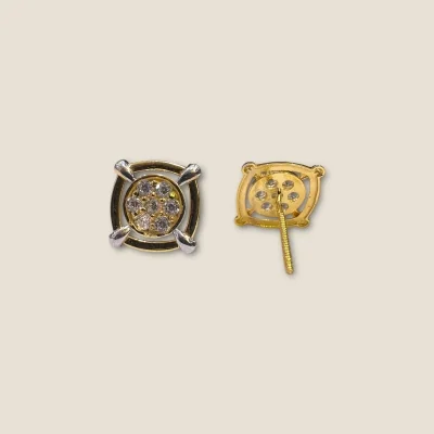BEAUTIFUL GOLD FEMALE STUDS IN UNIQUE SHAPE | FS3 BEAUTIFUL GOLD FEMALE STUDS IN UNIQUE SHAPE | FS3
