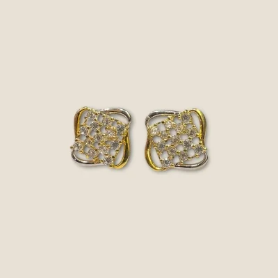 GOLD FEMALE STUDS IN BEAUTIFUL DESIGN | FS4 GOLD FEMALE STUDS IN BEAUTIFUL DESIGN | FS4