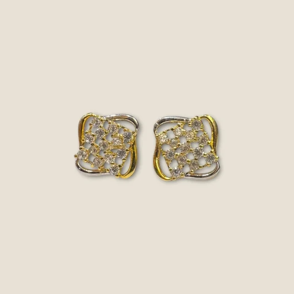 GOLD FEMALE STUDS IN BEAUTIFUL DESIGN | FS4