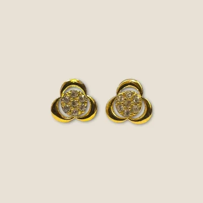 BEAUTIFUL GOLD FEMALE STUDS IN UNIQUE DESIGN | FS12 BEAUTIFUL GOLD FEMALE STUDS IN UNIQUE DESIGN | FS12