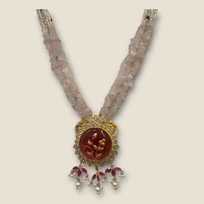 Shop Now: Stunning Gold Pendant Set with Pearls and Emeralds | STJ16 - Free Shipping Shop Now: Stunning Gold Pendant Set with Pearls and Emeralds | STJ16 - Free Shipping