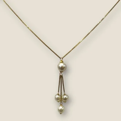 22K Gold Stone Necklace | Khushi Collection | STJ1 22K Gold Stone Necklace | Khushi Collection | STJ1