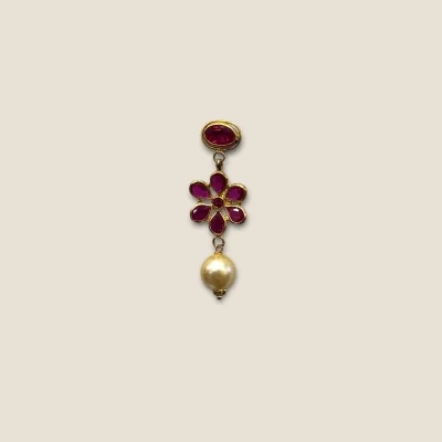 22K Gold Stone Jewellery Set | Khushi Collection STJ24 22K Gold Stone Jewellery Set | Khushi Collection STJ24