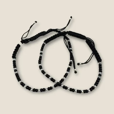 Silver Anklets with Beautiful Design Accents | SPY228 Silver Anklets with Beautiful Design Accents | SPY228