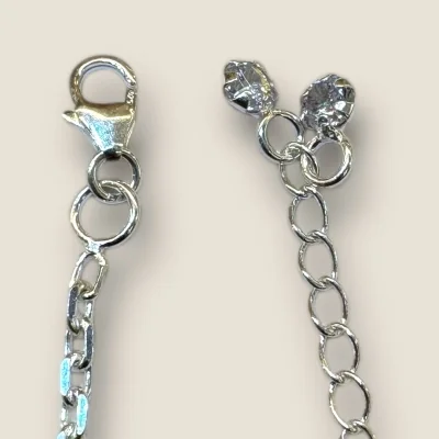 BEAUTIFUL SILVER GIRLISH ANKLETS WITH LOVELY DESIGN | SPY389 BEAUTIFUL SILVER GIRLISH ANKLETS WITH LOVELY DESIGN | SPY389