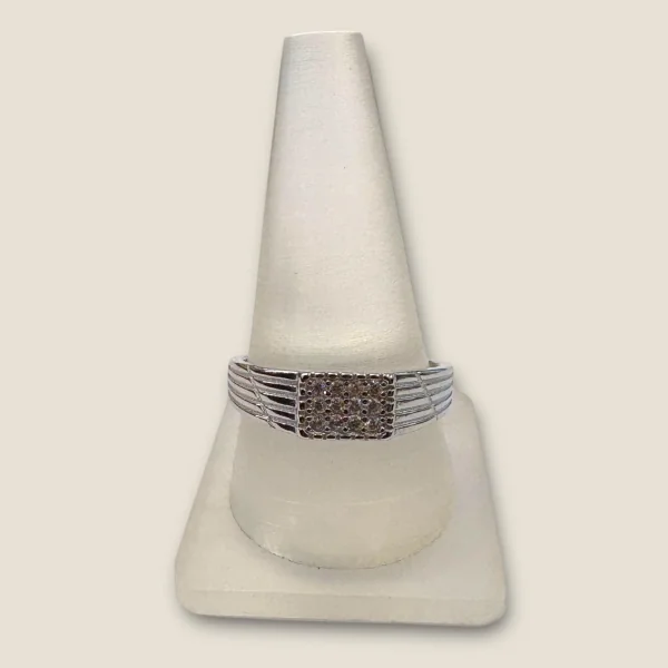 STERLING SILVER MEN'S RING WITH BEAUTIFUL DESIGN | SGR255