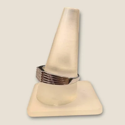 STERLING SILVER MEN'S RING WITH BEAUTIFUL DESIGN | SGR255