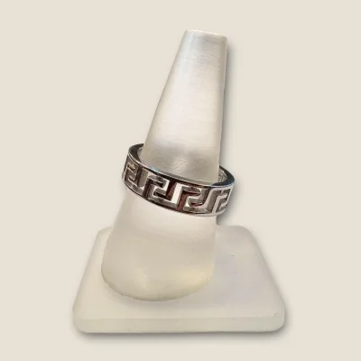 STERLING SILVER MEN'S RING WITH UNIQUE DESIGN | SGR261