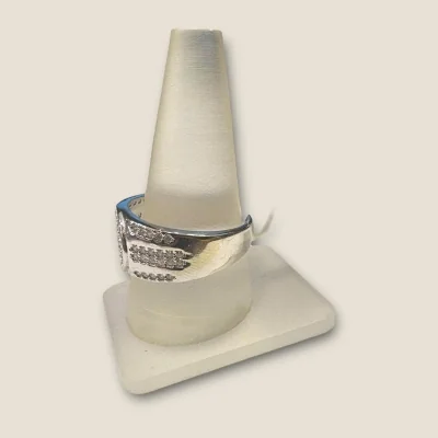 BEAUTIFUL 925 STERLING SILVER MEN'S RING WITH ZIRCONS | SGR246 BEAUTIFUL 925 STERLING SILVER MEN'S RING WITH ZIRCONS | SGR246