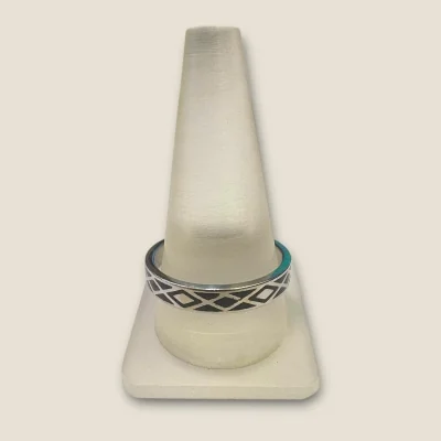 BEAUTIFUL 925 STERLING SILVER MEN'S RING WITH ZIRCONS | SGR262 BEAUTIFUL 925 STERLING SILVER MEN'S RING WITH ZIRCONS | SGR262