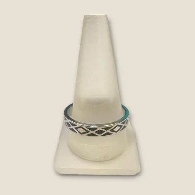 BEAUTIFUL 925 STERLING SILVER MEN'S RING WITH ZIRCONS | SGR262 BEAUTIFUL 925 STERLING SILVER MEN'S RING WITH ZIRCONS | SGR262