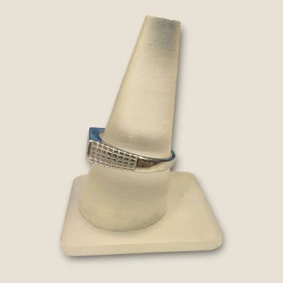 925 STERLING SILVER MEN'S RING WITH ZIRCONS | SGR251 925 STERLING SILVER MEN'S RING WITH ZIRCONS | SGR251