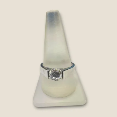 925 STERLING SILVER MEN'S RING WITH ZIRCONS | SGR253 925 STERLING SILVER MEN'S RING WITH ZIRCONS | SGR253