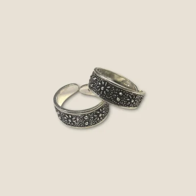925 STERLING SILVER TOE RING WITH BEAUTIFUL DESIGN | STO343 925 STERLING SILVER TOE RING WITH BEAUTIFUL DESIGN | STO343