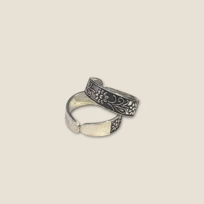 925 STERLING SILVER TOE RING WITH BEAUTIFUL DESIGN | STO348 925 STERLING SILVER TOE RING WITH BEAUTIFUL DESIGN | STO348