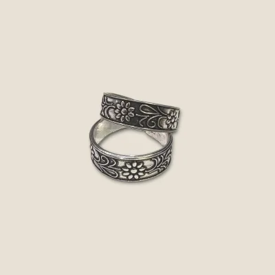 925 STERLING SILVER TOE RING WITH BEAUTIFUL DESIGN | STO348 925 STERLING SILVER TOE RING WITH BEAUTIFUL DESIGN | STO348