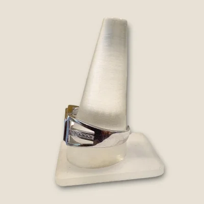 STERLING SILVER MEN'S RING WITH UNIQUE DESIGN | SGR271