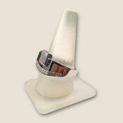 925 STERLING SILVER MEN'S RING WITH LOVELY DESIGN | SGR273