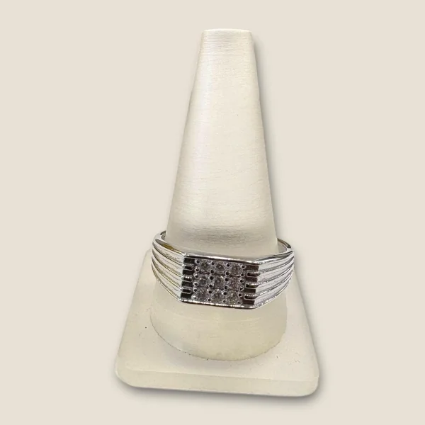 925 STERLING SILVER MEN'S RING WITH LOVELY DESIGN | SGR267