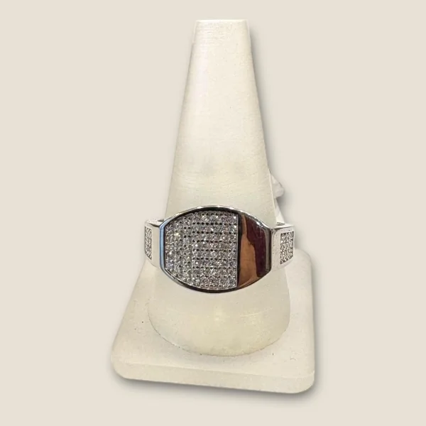 925 STERLING SILVER MEN'S RING WITH UNIQUE DESIGN | SGR171